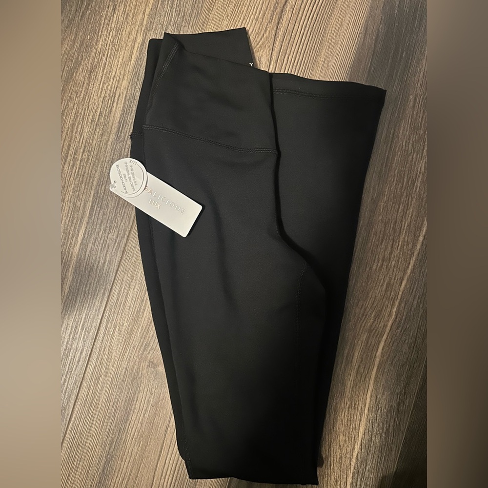 Yogalicious Womens Crossover High Waisted Flare Legging